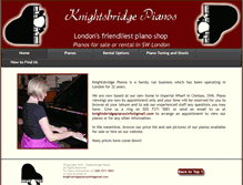 Tablet Screenshot of knightsbridgepiano.com